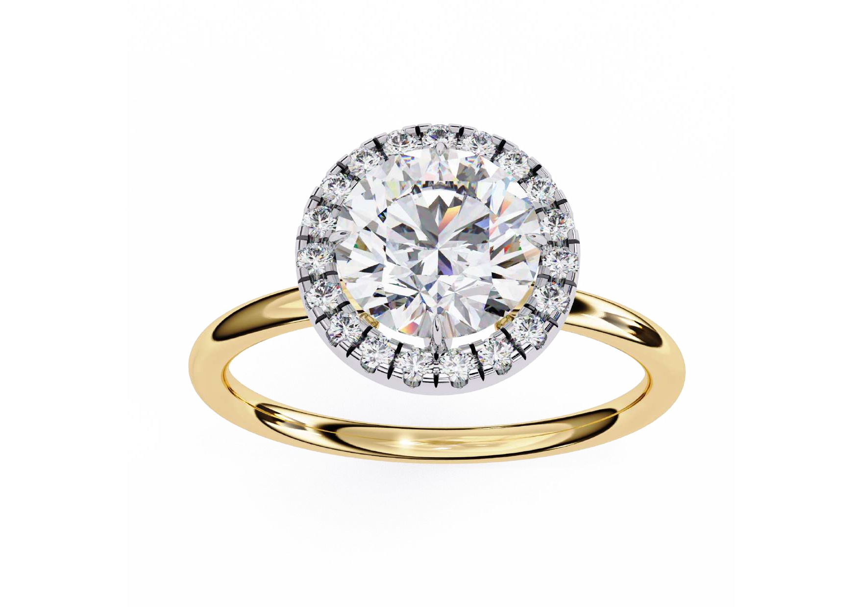 Diamond engagement ring